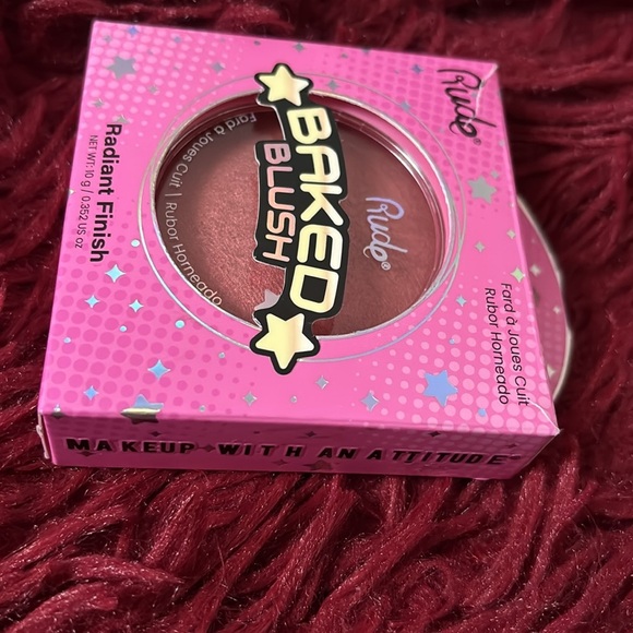 RUDE Pink Radiant Baked Blush Bath & Body - Picture 5 of 7
